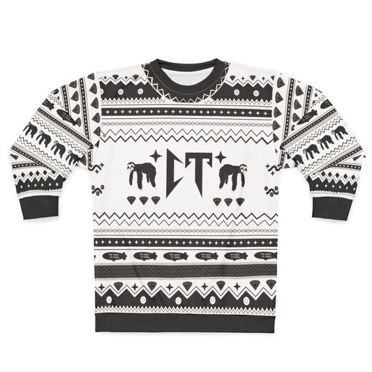 Winter Noir 'Navidad Tumbada' Sweater